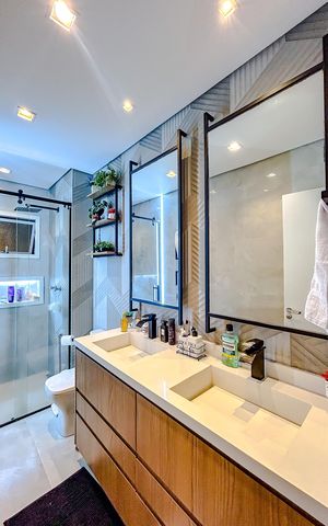 Apartamento à venda com 257m², 3 quartos e 1 vagaBanheiro da Suíte