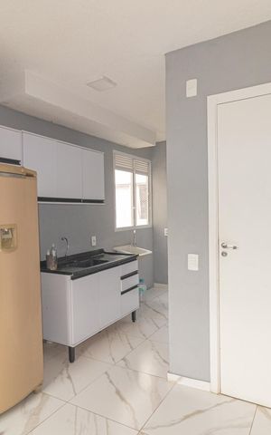 Apartamento à venda com 43m², 2 quartos e 1 vagaCozinha e Área de Serviço