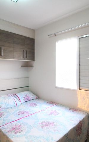 Apartamento à venda com 44m², 2 quartos e 1 vagaQuarto 2