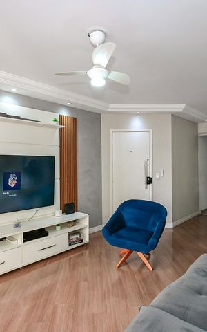 Apartamento à venda com 111m², 3 quartos e 2 vagasSala