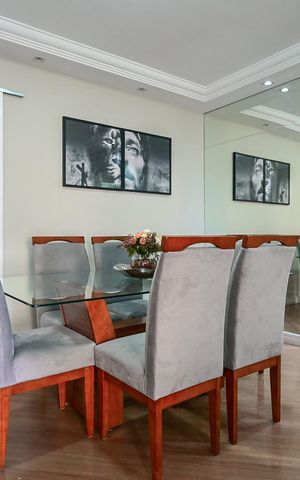 Apartamento à venda com 111m², 3 quartos e 2 vagasSala de Jantar