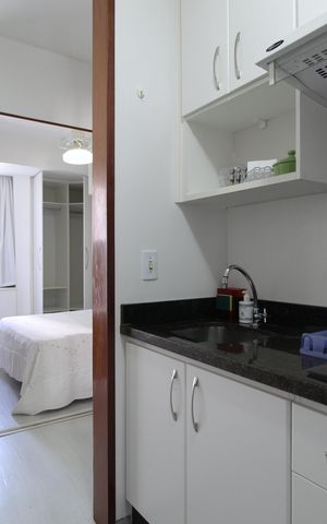 Apartamento à venda com 35m², 1 quarto e 1 vagaSala/Cozinha
