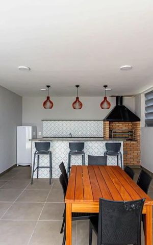 Apartamento à venda com 41m², 2 quartos e sem vagaChurrasqueira