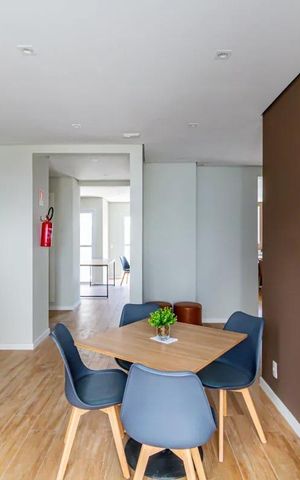 Apartamento à venda com 41m², 2 quartos e sem vagaÁrea comum