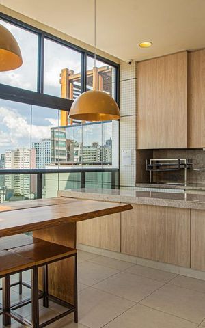 Apartamento à venda com 40m², 1 quarto e 1 vaga Apartamento à venda com 40m², 1 quarto e 1 vagaÁrea comum - Salão de festas