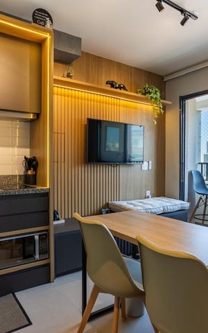 Apartamento à venda com 29m², 1 quarto e sem vaga Apartamento à venda com 29m², 1 quarto e sem vagaCozinha
