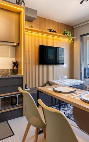 Apartamento à venda com 29m², 1 quarto e sem vaga Apartamento à venda com 29m², 1 quarto e sem vagaCozinha