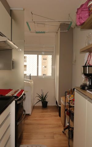 Apartamento à venda com 60m², 2 quartos e 1 vagaCozinha