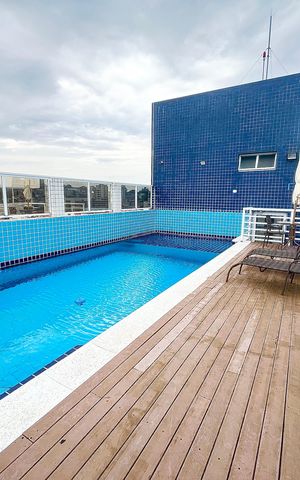Apartamento à venda com 40m², 1 quarto e 2 vagasÁrea comum - Piscina