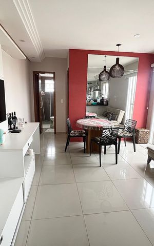 Apartamento à venda com 40m², 1 quarto e 2 vagasSala