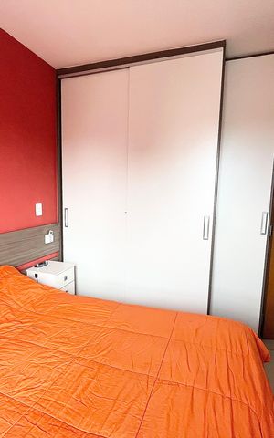 Apartamento à venda com 40m², 1 quarto e 2 vagasQuarto