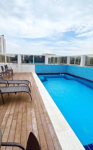 Apartamento à venda com 40m², 1 quarto e 2 vagasÁrea comum - Piscina