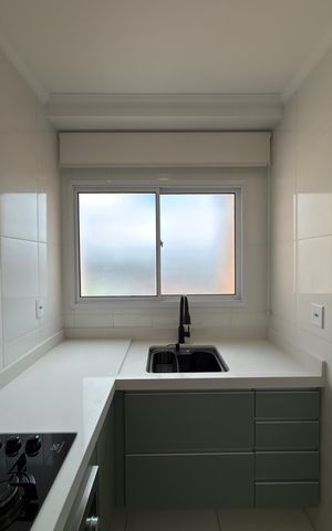Apartamento para alugar com 60m², 2 quartos e 2 vagas Apartamento para alugar com 60m², 2 quartos e 2 vagasCozinha/Área de serviço