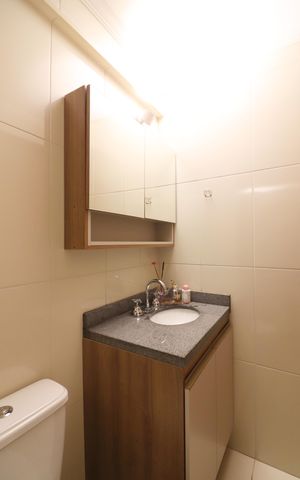 Apartamento para alugar com 59m², 2 quartos e 2 vagasBanheiro Social