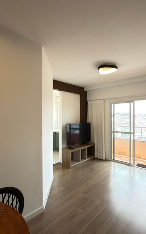 Apartamento para alugar com 60m², 2 quartos e 2 vagas Apartamento para alugar com 60m², 2 quartos e 2 vagasSala