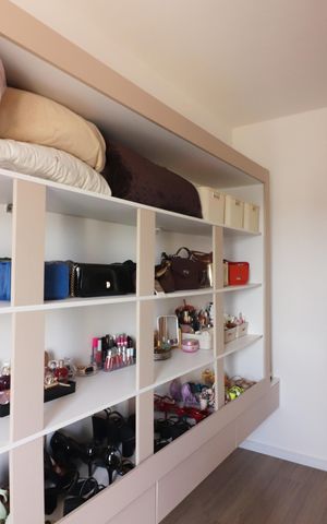 Apartamento para alugar com 59m², 2 quartos e 2 vagasQuarto 1- Suíte