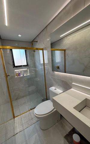 Apartamento à venda com 91m², 3 quartos e 2 vagas Apartamento à venda com 91m², 3 quartos e 2 vagasBanheiro