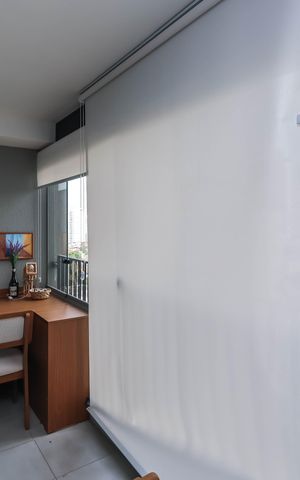 Studio para alugar com 37m², 1 quarto e sem vagaVaranda