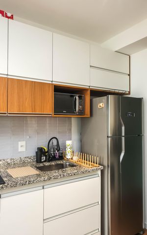 Studio para alugar com 37m², 1 quarto e sem vagaCozinha