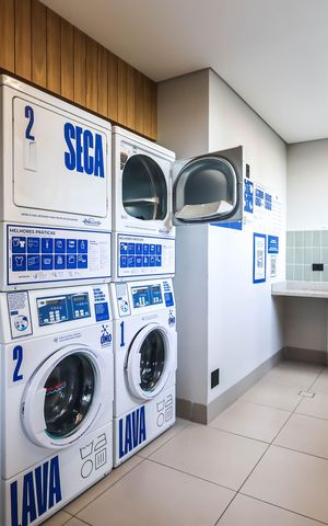 Studio para alugar com 37m², 1 quarto e sem vagaLavanderia