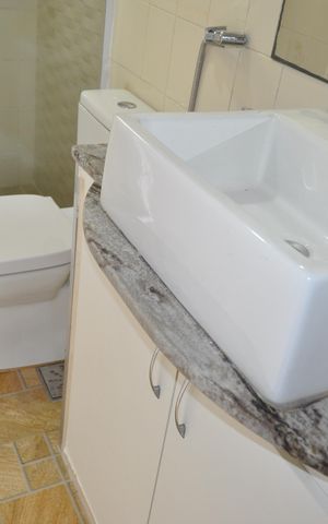 Apartamento à venda com 55m², 2 quartos e 1 vagaBanheiro social 