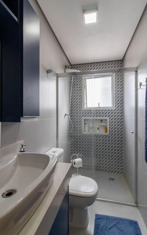 Apartamento à venda com 92m², 3 quartos e 2 vagas Apartamento à venda com 92m², 3 quartos e 2 vagasBanheiro