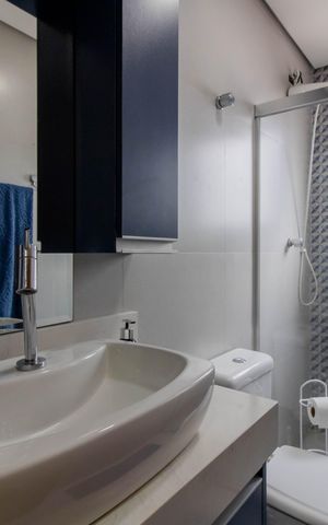 Apartamento à venda com 92m², 3 quartos e 2 vagas Apartamento à venda com 92m², 3 quartos e 2 vagasBanheiro