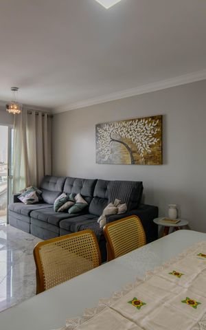 Apartamento à venda com 92m², 3 quartos e 2 vagas Apartamento à venda com 92m², 3 quartos e 2 vagasSala