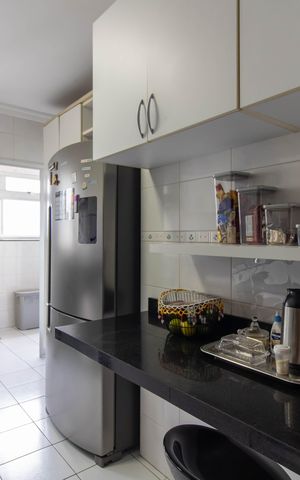 Apartamento à venda com 92m², 3 quartos e 2 vagas Apartamento à venda com 92m², 3 quartos e 2 vagasCozinha