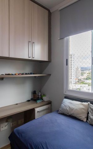 Apartamento à venda com 92m², 3 quartos e 2 vagas Apartamento à venda com 92m², 3 quartos e 2 vagasQuarto 2