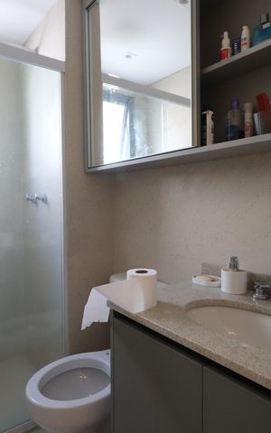 Apartamento à venda com 88m², 2 quartos e 1 vagaBanheiro da Suíte