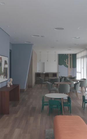 Apartamento à venda com 88m², 2 quartos e 1 vagaÁrea comum - Salão de festas  infantil