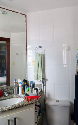 Apartamento para alugar com 76m², 3 quartos e 1 vaga Apartamento para alugar com 76m², 3 quartos e 1 vagaBanheiro