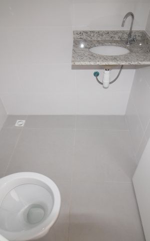 Apartamento à venda com 37m², 2 quartos e sem vagaBanheiro
