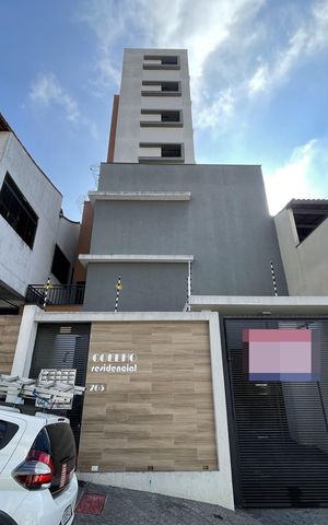 Apartamento para alugar com 41m², 2 quartos e 1 vaga Apartamento para alugar com 41m², 2 quartos e 1 vagaFachada