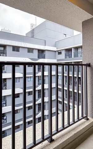 Apartamento à venda com 23m², 1 quarto e sem vaga Apartamento à venda com 23m², 1 quarto e sem vagaVaranda da Sala/cozinha