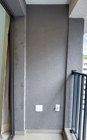 Apartamento à venda com 23m², 1 quarto e sem vaga Apartamento à venda com 23m², 1 quarto e sem vagaVaranda da Sala/cozinha