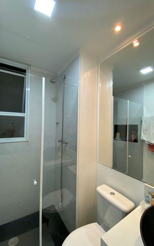 Apartamento à venda com 60m², 3 quartos e 1 vaga Apartamento à venda com 60m², 3 quartos e 1 vagaBanheiro