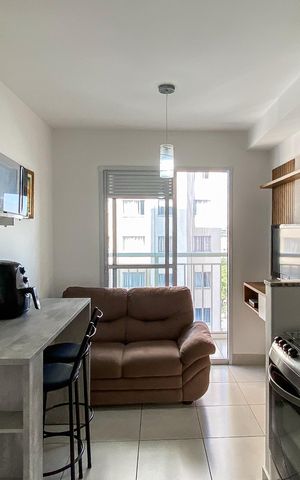 Apartamento à venda com 36m², 1 quarto e sem vaga Apartamento à venda com 36m², 1 quarto e sem vagaSala/cozinha/area de serviço