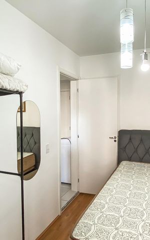 Apartamento à venda com 36m², 1 quarto e sem vaga Apartamento à venda com 36m², 1 quarto e sem vagaSuite