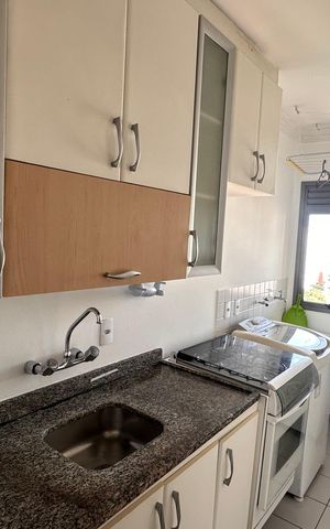 Apartamento à venda com 40m², 1 quarto e 1 vaga