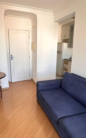 Apartamento à venda com 40m², 1 quarto e 1 vaga