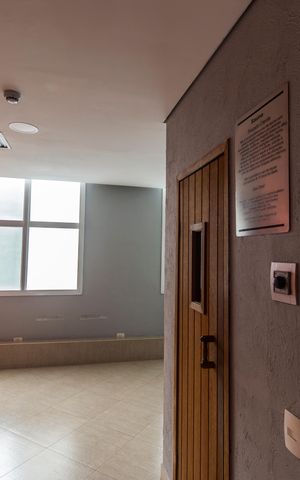 Apartamento à venda com 33m², 1 quarto e 1 vagaSaúna
