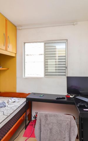 Apartamento à venda com 48m², 3 quartos e 1 vagaQuarto 2