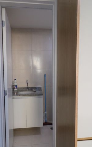 Apartamento para alugar com 52m², 3 quartos e 1 vagaBanheiro da Suíte