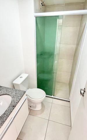 Apartamento para alugar com 38m², 2 quartos e sem vaga Apartamento para alugar com 38m², 2 quartos e sem vagaBanheiro