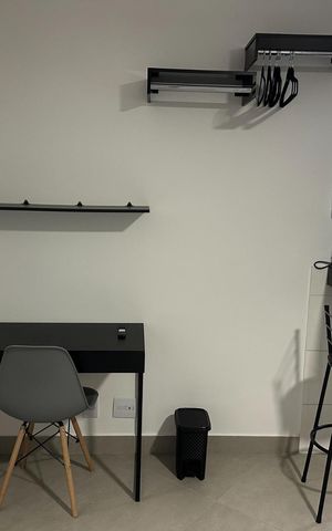 Studio para alugar com 28m², 1 quarto e sem vaga