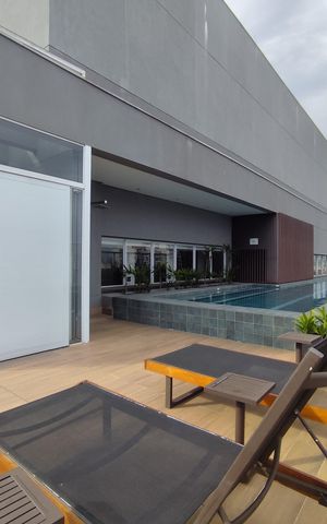 Apartamento para alugar com 40m², 1 quarto e 1 vaga Apartamento para alugar com 40m², 1 quarto e 1 vagaÁrea externa
