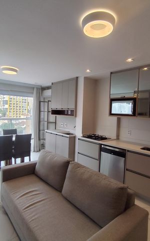 Apartamento para alugar com 40m², 1 quarto e 1 vaga