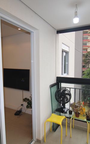 Apartamento à venda com 36m², 1 quarto e sem vagaSala / Cozinha - Varanda